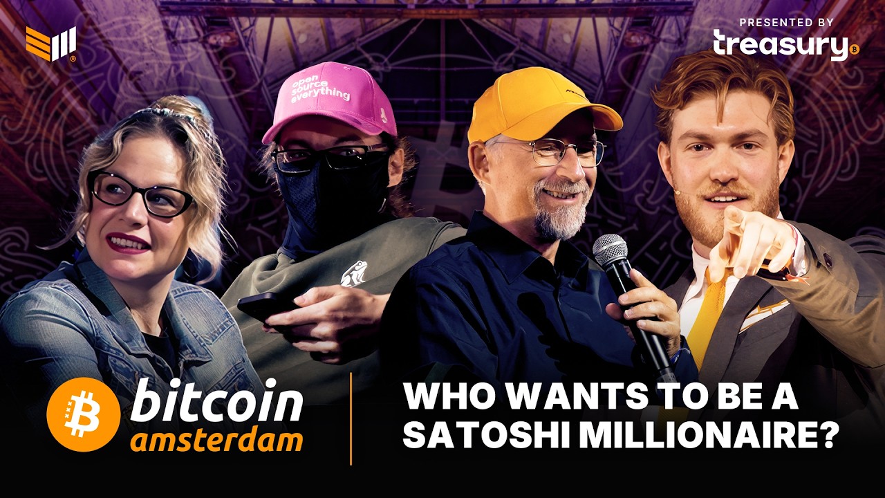 Who Wants to Be a Satoshi Millionaire w/ Adam Back, Shinobi, Susie Violet  Ward & Chris Seedor
