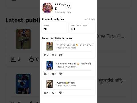 Im new creator support me🙏🙏😭