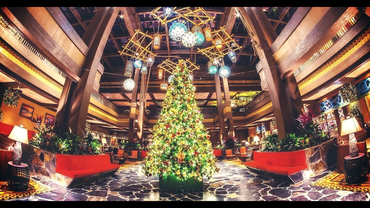 Disney's Polynesian Christmas Music Loop YouTube