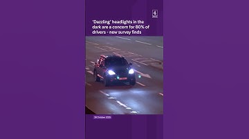 80% drivers concerned about car headlights