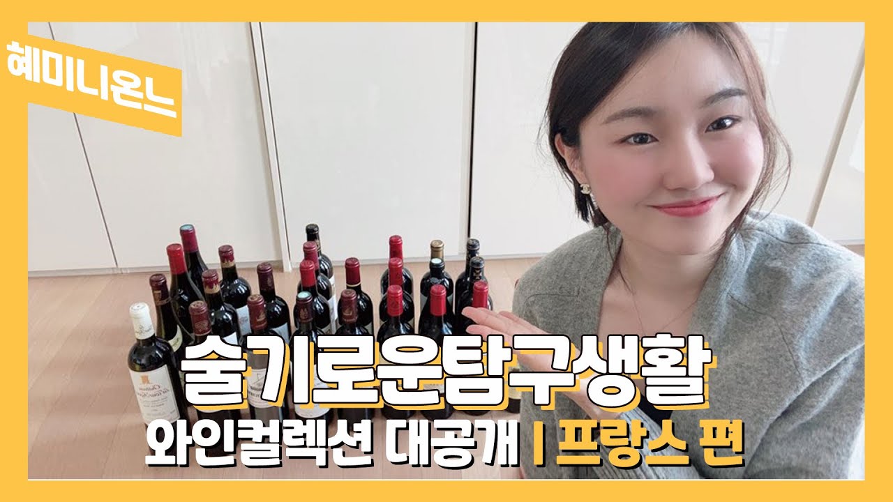 [프랑스 와인] 와인 컬렉션 대공개! 대망의 프랑스산 와인 리뷰! ep.3 완결