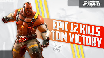 EPIC 12 KILLS TDM VICTORY WITH REVENANT! | SHADOWGUN WARGAMES | 1080p 60fps | Android/IOS