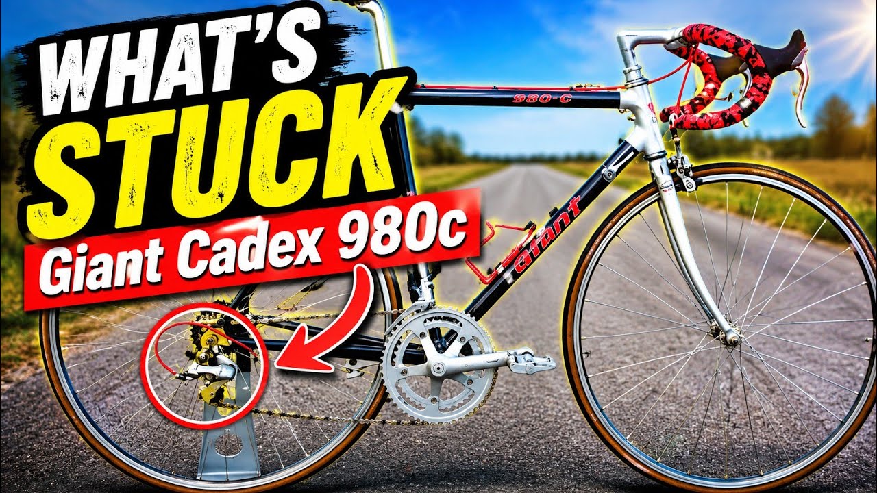 Giant Cadex CFR-2 Vintage 1996 Collectable Carbon Fibre - YouTube