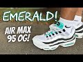 Air Max 95 OG Big Bubble “Emerald” Review & On Feet! - YouTube