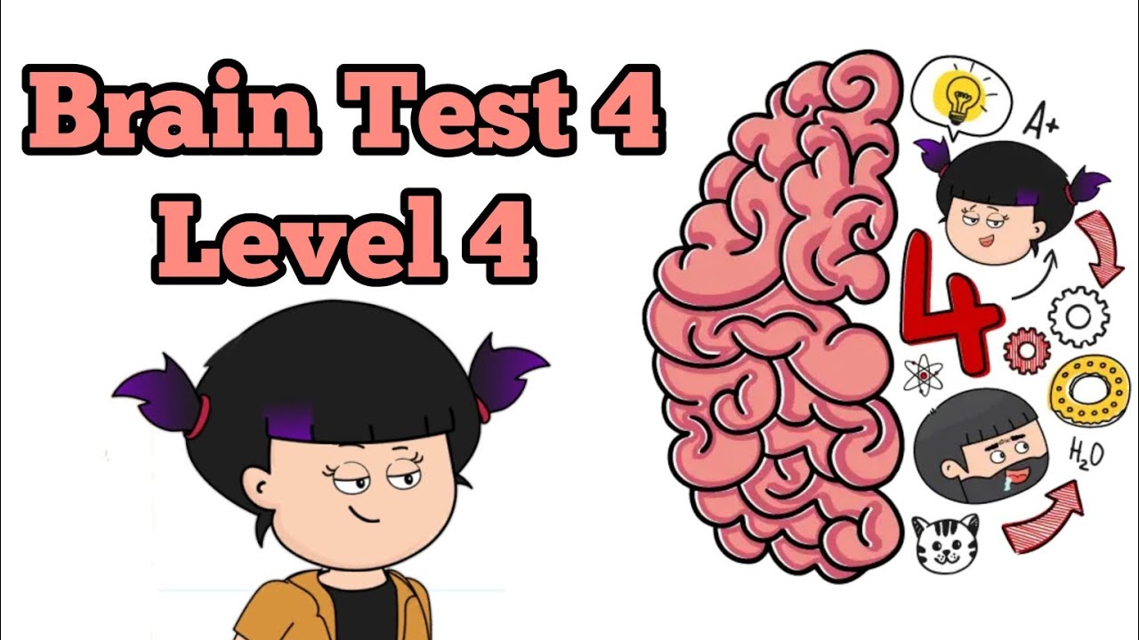 Brain Test 4: Tricky Friends - Level 4: What's On My Mind? Solution