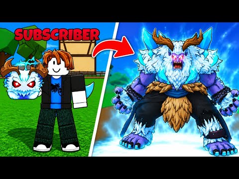 Mastering Yeti Fruit In My SUBSCRIBER'S ACCOUNT... Roblox | Bloxfruits