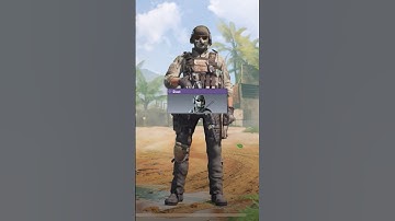 Ghost is a rare character skin in Cod Mobile #shorts #callofdutymobile #codm #codmobile