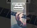 Gypsy Jazz Song with fingerpicking. called Western propaganda