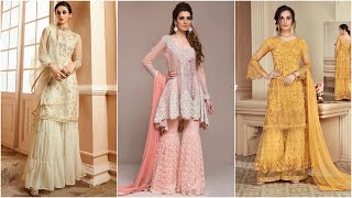 Top 20 Designer Sharara Designs | Pakistani Sharara designs ideas 2020 | By | Brilliant Fashion idea