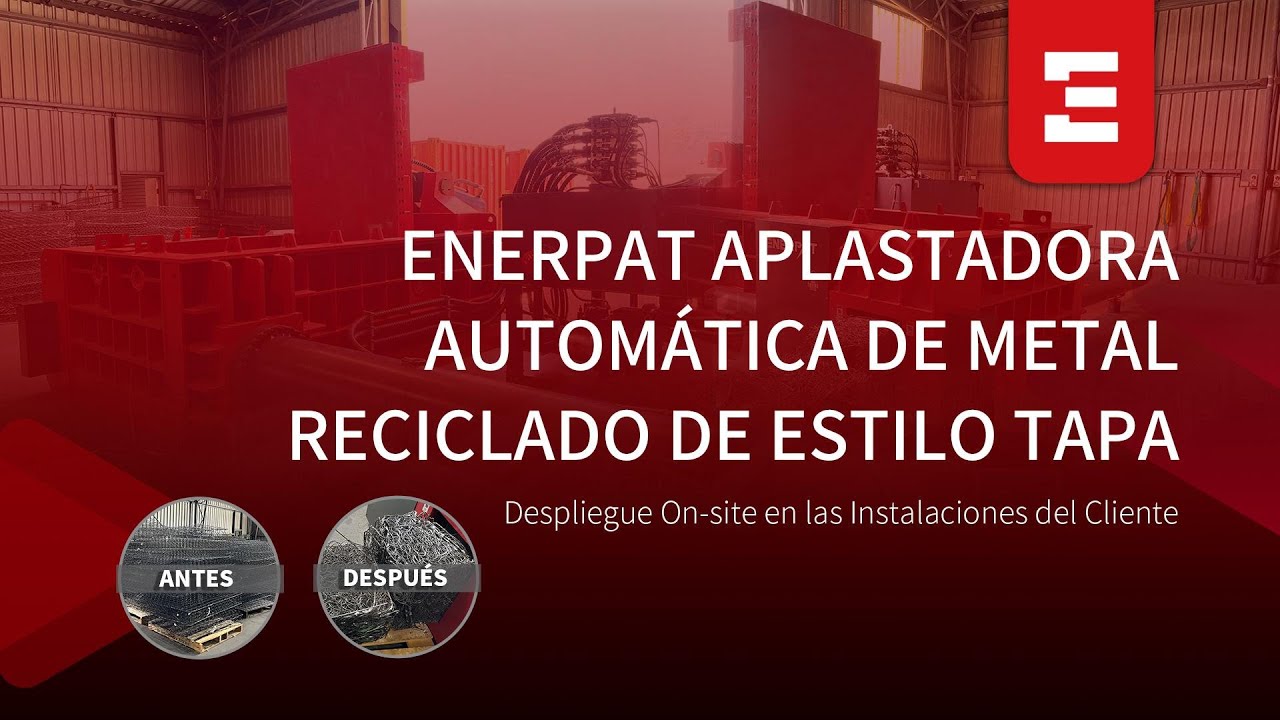 ¡ASÍ SE COMPACTAN LOS RESORTES DE COLCHONES EN AUSTRALIA! | Compactadora ENERPAT en acción