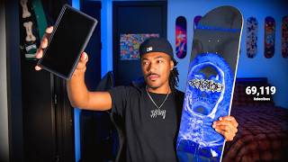 I'll Call YOU On The Phone Right Now.. + ReSkate + Setting Up New Skateboard. LIVE!