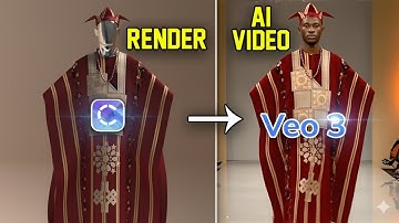 CLO3D to Google VEO 3: Turning My Renders Into Motion Video!