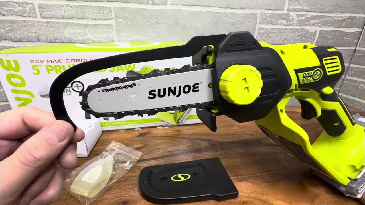 Review of Sunjoe 5inch pruning saw YouTube