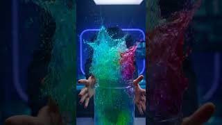 boiling gel + paint + alcohol together
