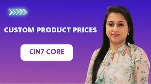 Cin7 Core | Custom Product Prices