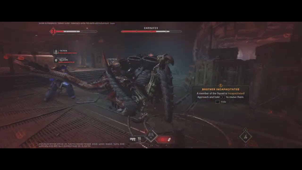 Solo Absolute Carnifex with new Block Power Axe Patch 11.0 PTS