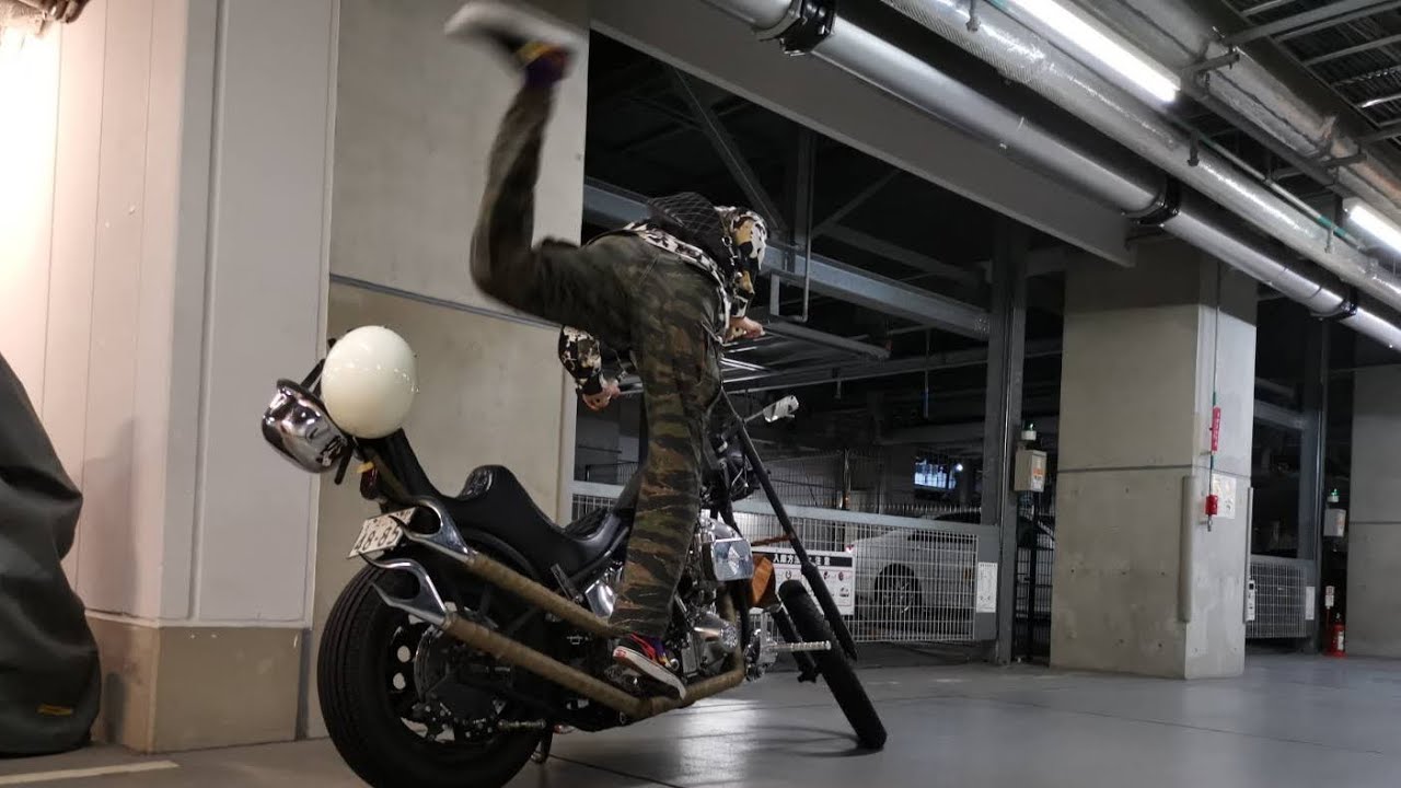 ハーレー ショベルヘッド キックスタート SUキャブ - YouTube