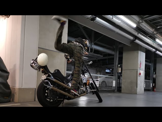 ハーレー ショベルヘッド キックスタート SUキャブ - YouTube