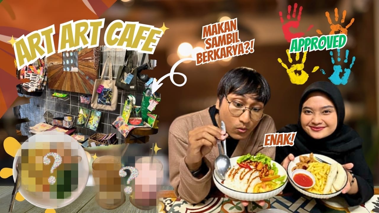 ArtArt Cafe by Palakali Creative: Cafe Estetik + Tempat Bikin Karya? Wajib Coba!