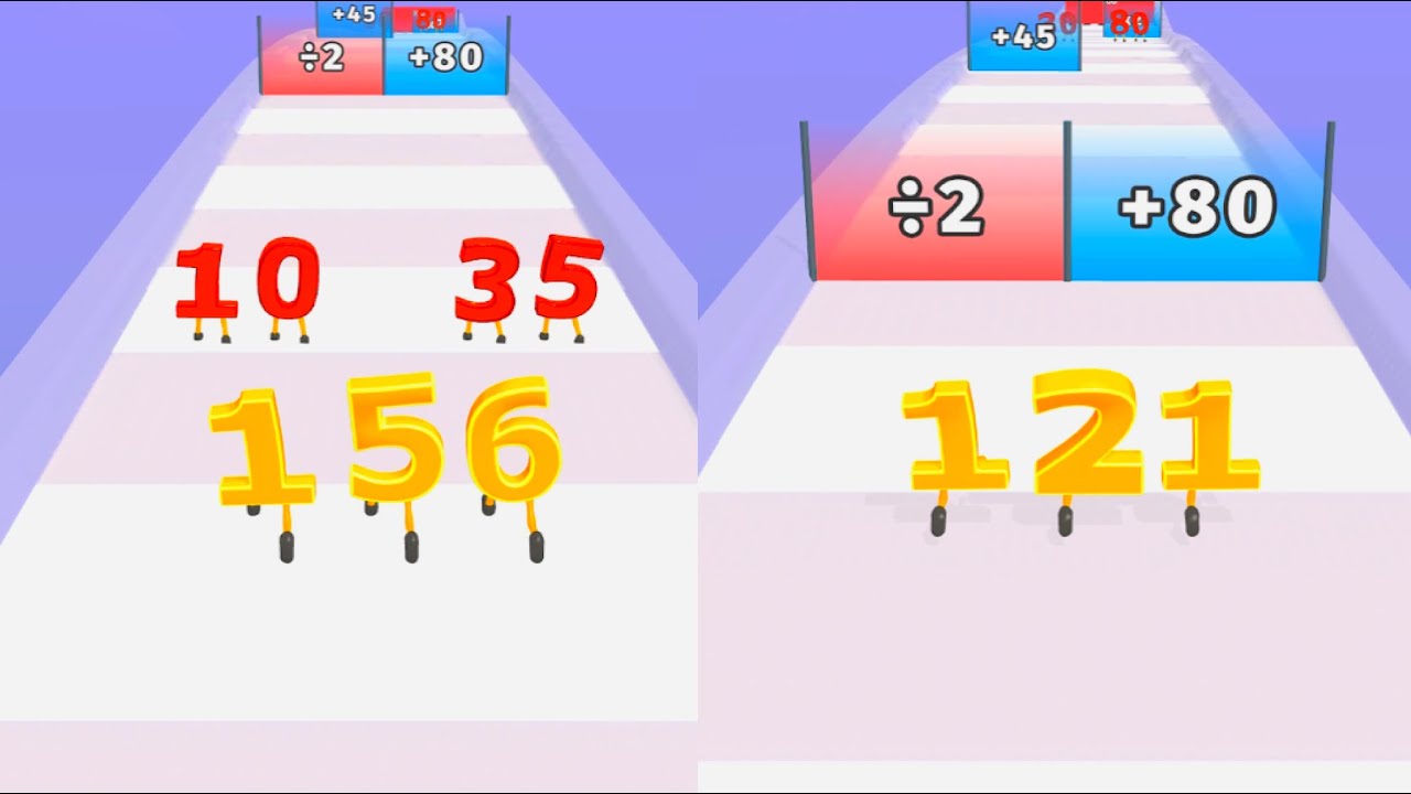 Digit Run 🏆 All Levels Gameplay Walkthrough Android iOS New BİG UPTADE ...