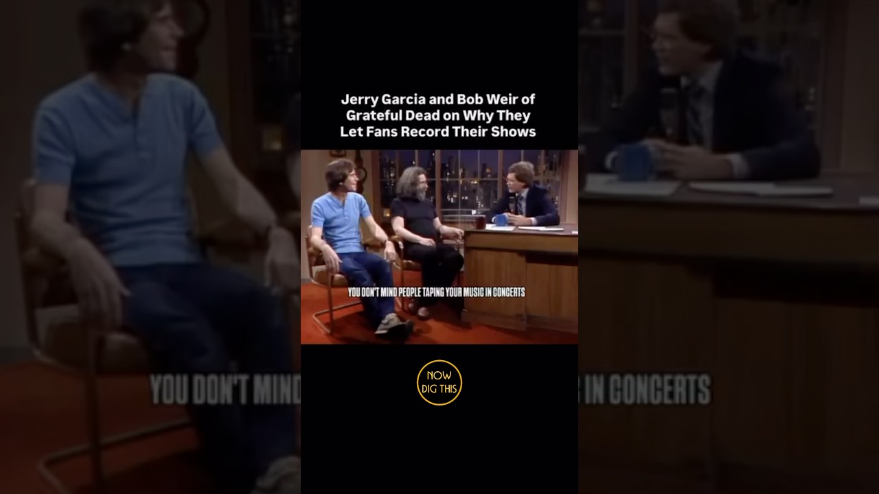 Παρακολούθηση #Jerry #Garcia and #Bob #Weir of #Grateful #Dead on Why They Let Fans #Record Their #Shows στο YouTube Παρακολούθηση #Jerry #Garcia and #Bob #Weir of #Grateful #Dead on Why They Let Fans #Record Their #Shows στο YouTube