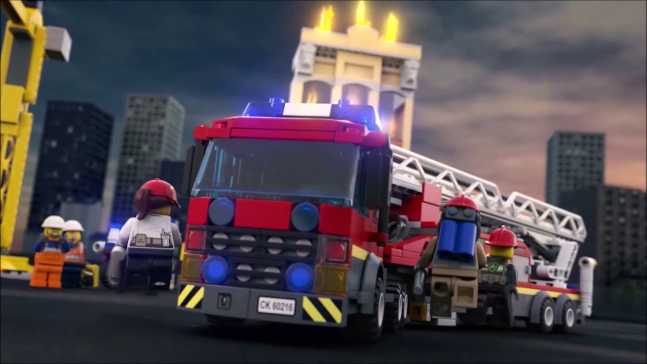 LEGO 60216 City Downtown Fire Brigade Set - YouTube