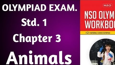 Class 1 Science Olympiad Chapter 3(Animals ) practice questions#scienceolympiad #class1 #science