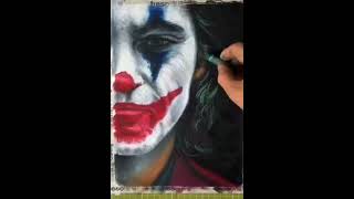 Oil Pastel Painting for beginner/How to Draw a Clown face/Step by Step/Drawing Color screenshot 4