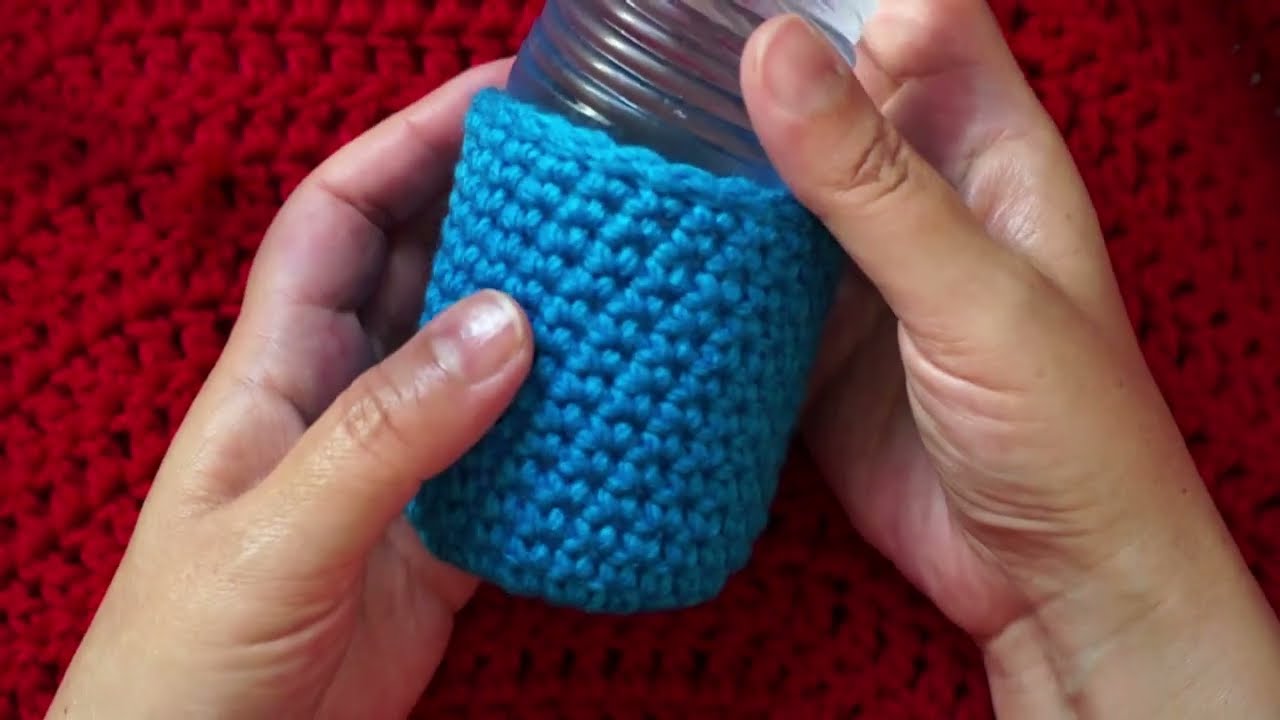 Bottle cover crochet pattern