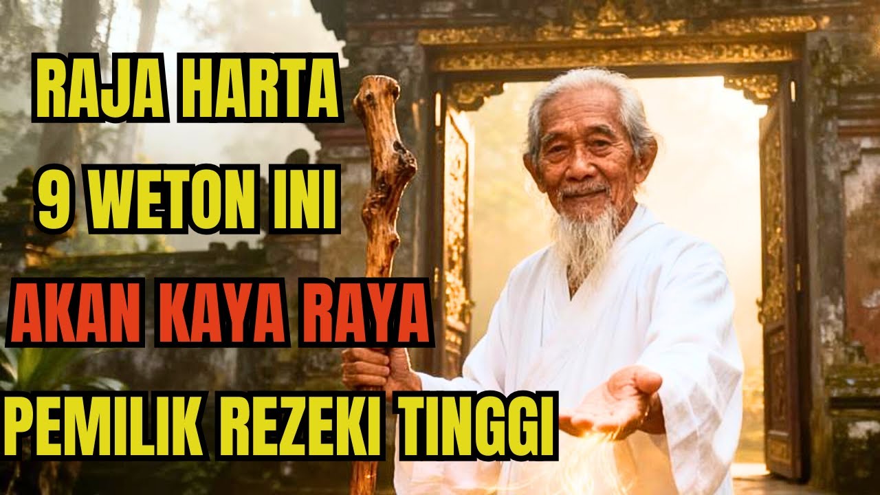 Weton Terpilih!! Terlahir Jadi Raja! Inilah Weton Paling Ditakuti Karena Kaya Sejak Dalam Kandungan!