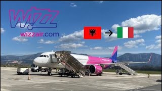 TRIPREPORT | #wizzair (ECONOMY) | #airbus321 neo | #tiranainternacionalairport - #torinoairport