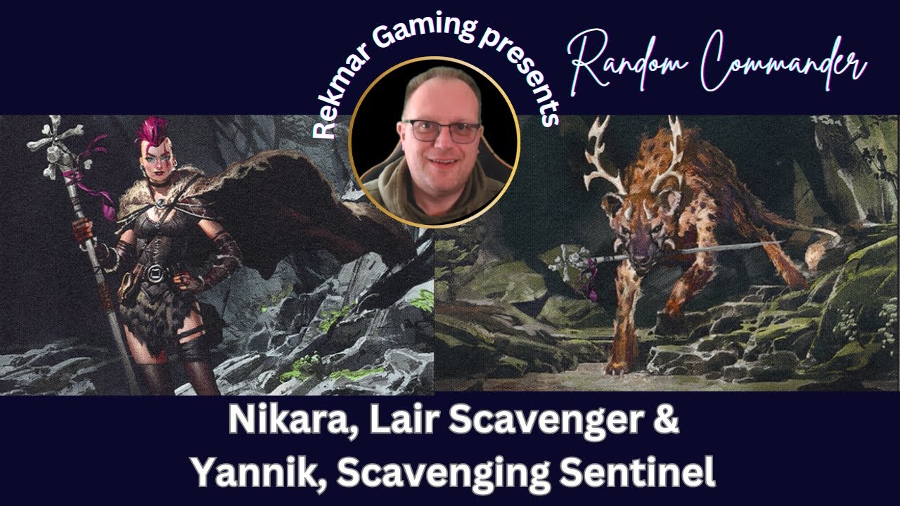 Magic: The Gathering - Yannik, Sentinella Predatrice (Yannik, Scavenging Sentinel) - Edizione Commander 2020 - Carta Singola Foil