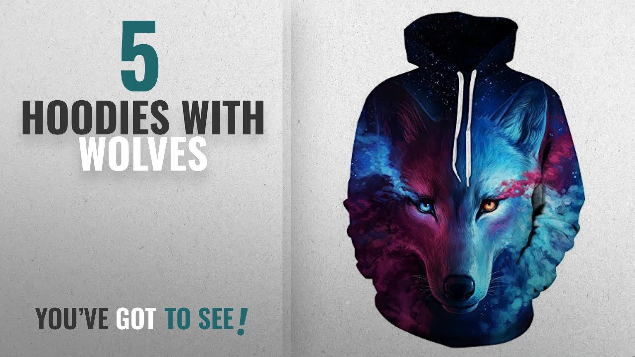 galaxy wolf hoodie amazon
