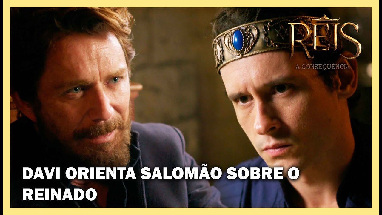 Davi orienta Salomão sobre o reinado | NOVELA REIS