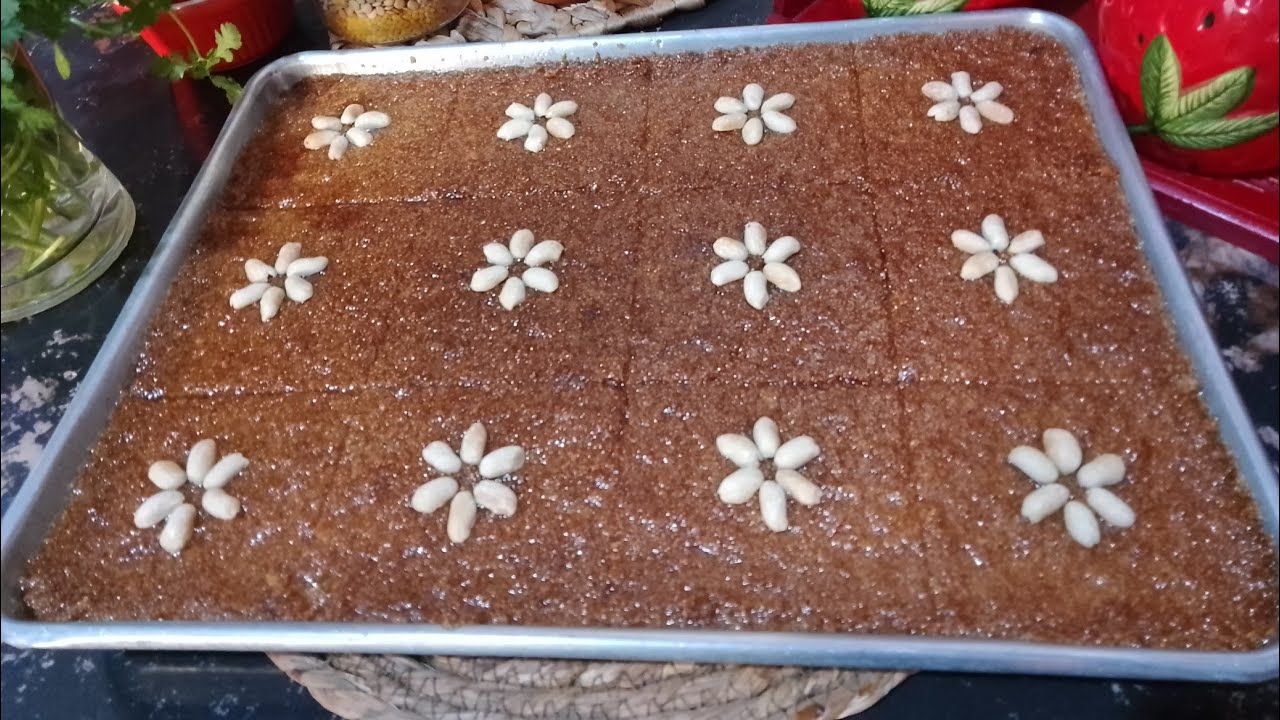 معسلات رمضان🌙مشروع قلب اللوز بالباتور في عشر دقايق 👌وانت مدايرة مشروعك