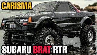 Carisma Scale Adventure Subaru Brat unboxing and impromptu build video 1/10 scale. SCA 1E