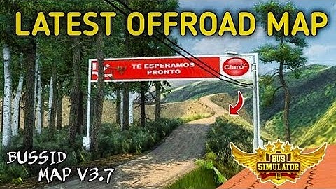 ✅🪨LATEST OFFROAD Map Mod For Bus simulator Indonesia  // BUSSID mapmod V3.7 #offroadmapmod ✅#mapmod