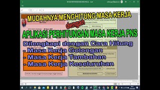 APLIKASI PERHITUNGAN MASA KERJA PNS