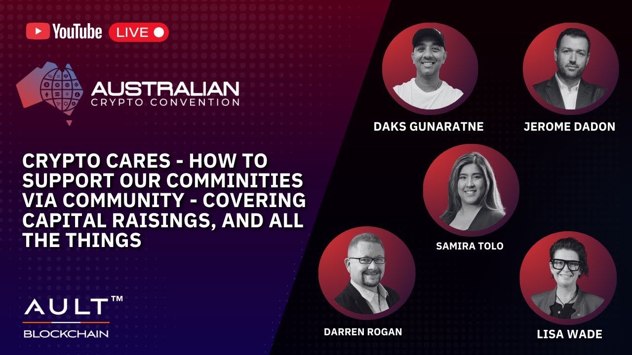 Crypto Cares: How to Support Our Communities Through Community | Panel