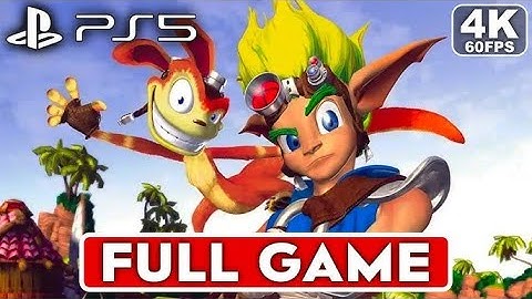 Jak and Daxter The Precursor Legacy PS5   Full Game 100% Longplay Walkthrough 4K 60FPS