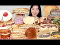 ASMR Cream Bread Mukbang 맘모스빵 먹방 모음 🍞 어글리베이커리 장블랑제리 투떰즈업 약수역 빵굼터 베즐리 Mammoth Bread Desserts パン 大食い