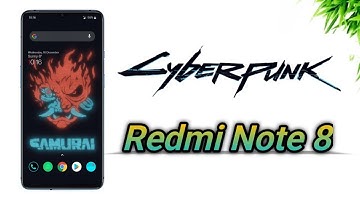 Oxygen OS CyberPunk Edition - ft. Redmi Note 8 ❤️
