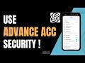 How to Use ChatGPT Advanced Account Security 2026 !
