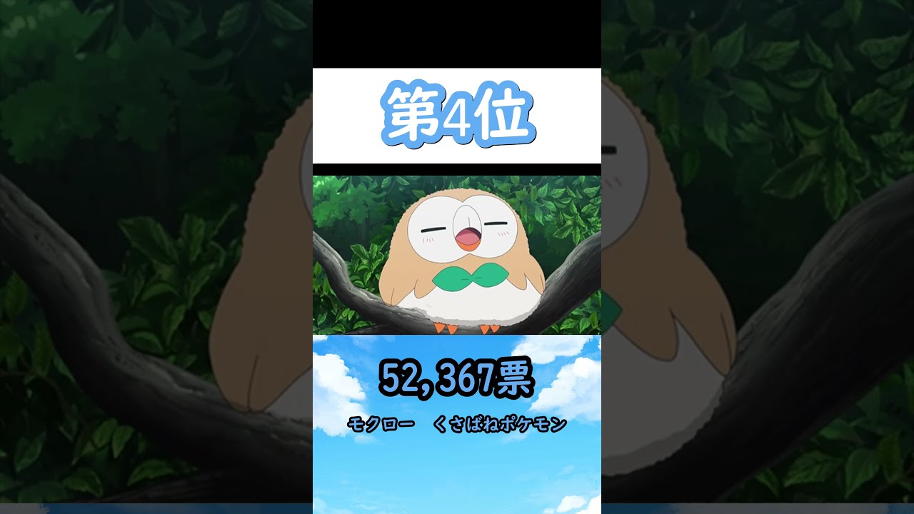 ひこうタイプ人気ランキング ポケモン剣盾 ポケモン人気ランキング ひこう Short Youtube
