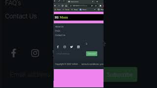 HTML 5 tricks | Web page inside Web page  #shorts