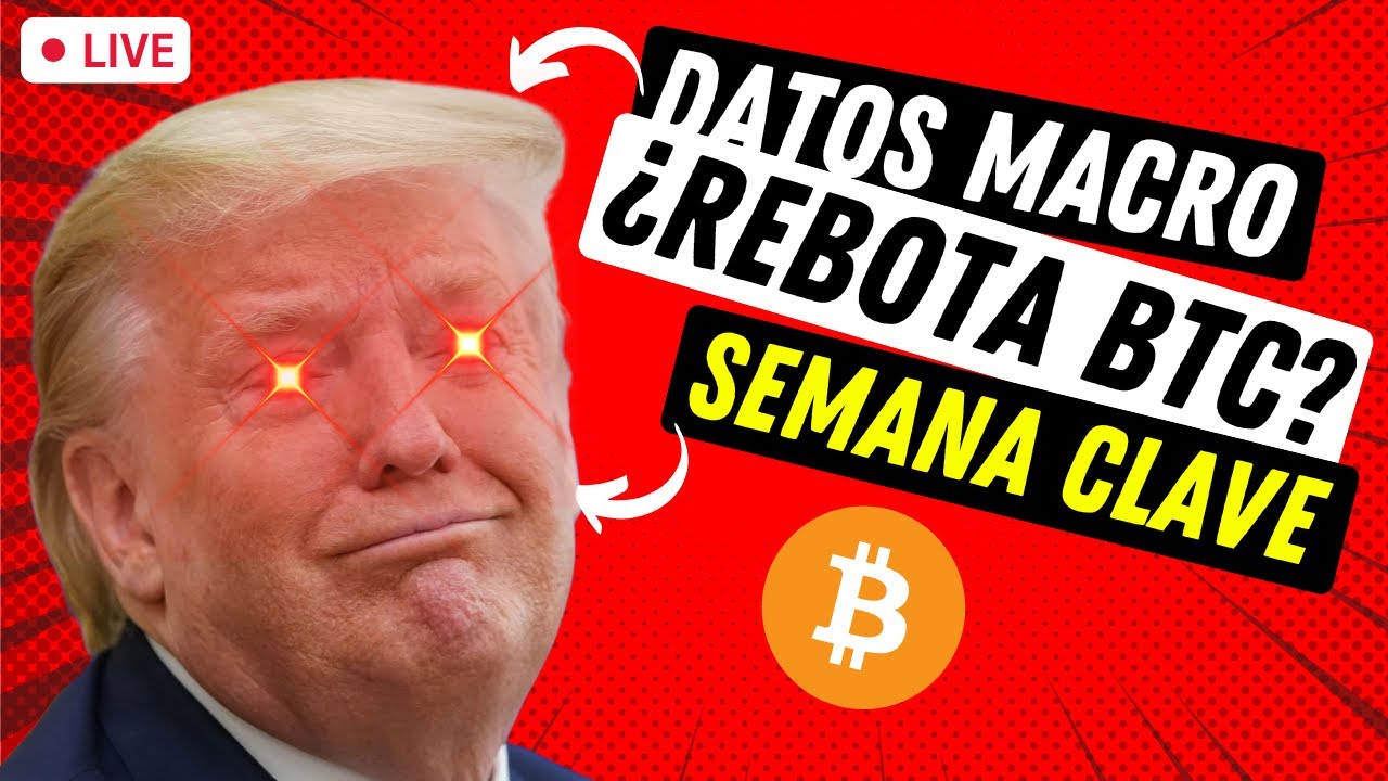 🔴 EN VIVO: ¿QUÉ HARÁ BITCOIN HOY? ➤ ¿Regresa el bullmarket?