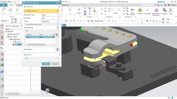 การ Copy Operation ใน Solid Edge Cam Pro