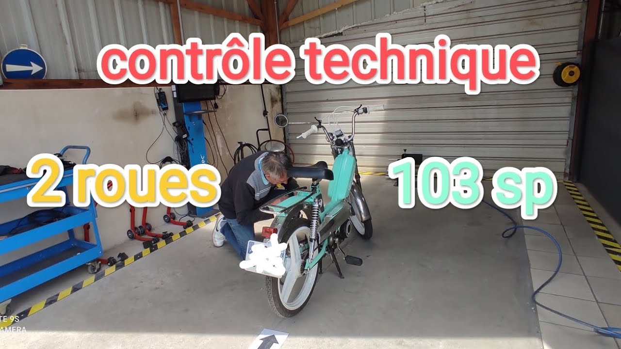 Je passe ma Peugeot 103 SP au contrôle technique. Je vous dis tout !
