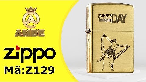 Bật Lửa Zippo cha con – Father’s day Limited Z129 - Ambe.vn