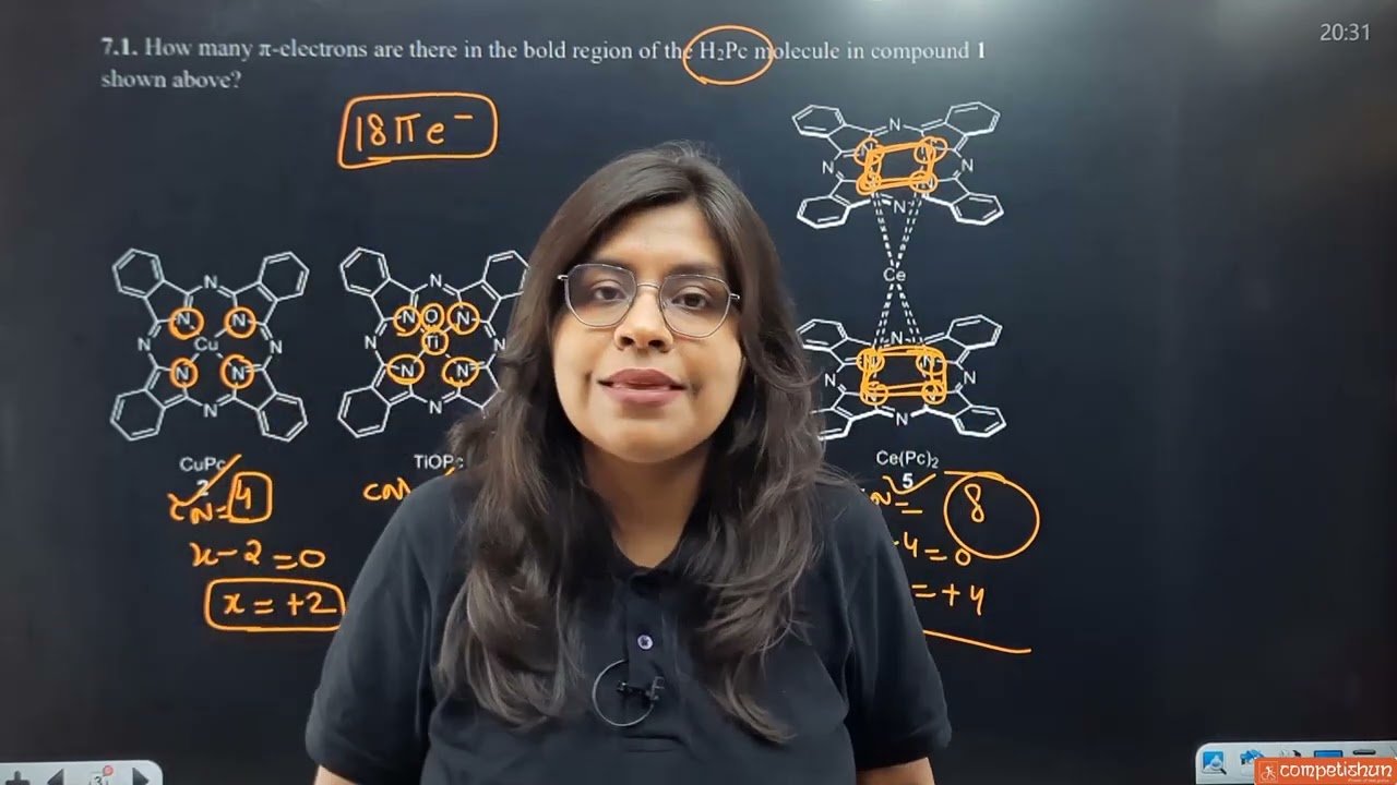 52nd ICHO 2020 SOLUTIONS|INTERNATIONAL CHEMISTRY OLYMPIADS|PROBLEM 7| BY RIYA MA'AM|
